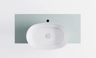 Тумба с раковиной Astra-Form М-40 Slim 4631177716089 100 см зелёный матовый